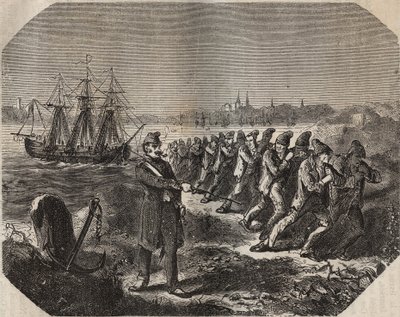 19. yüzyılda bagne de Rochefort