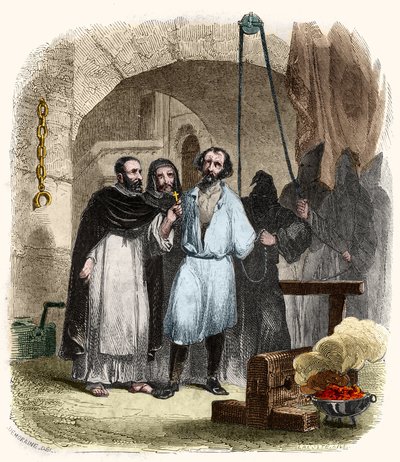 16. yüzyılda ip sorunu. Victor de Feral, Suberwick, Manuel Galo de Cuendias tarafından "" Engizisyonun Gizemleri ve İspanya