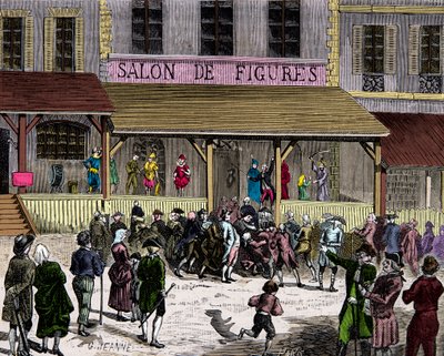 Curtius, Gravür, Özel Koleksiyon tarafından kurulan 18. yüzyılda Paris