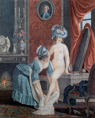 Louis Marin Bonnet (1736 - 1793) tarafından tuvalet. by Anonymous Anonymous