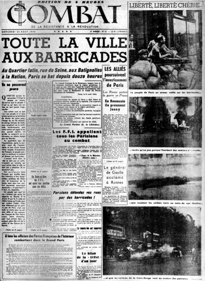 Bütün şehir barikatlarda: Paris