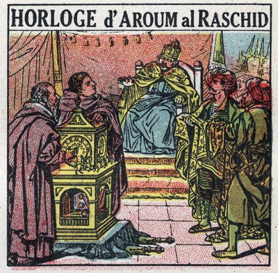 Zaman: Haroun al-Rashid (Harun al-Rashid veya al-Rashid (al-Rashid) veya ar Rachid (ar-Rashid) veya el Rashid (el-Rashid) veya el Raschid (el-Rashid) veya al Raschid (al- Raschid), Abbasi Halifesi (763 veya 766-809) 1925