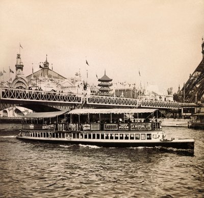 Universal Exposition of 1900 - Exposition Universelle de 1900 in Paris: Le pont d