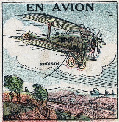 Kablosuz telefon: uçakla. 1925