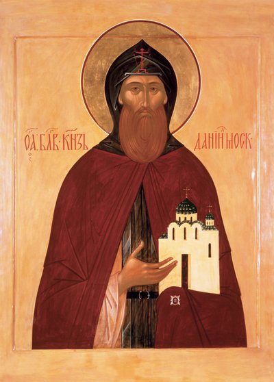 Moskova Aziz Daniel by Anonymous Russian icon painter