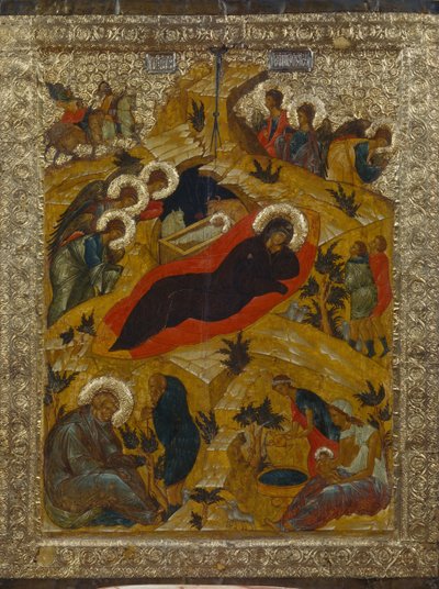 Doğuş, 1497 by Anonymous Russian icon painter