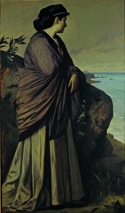 Deniz Kıyısında (Modern Iphigenia) by Anselm Feuerbach
