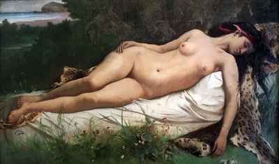 dinlenme perisi by Anselm Feuerbach
