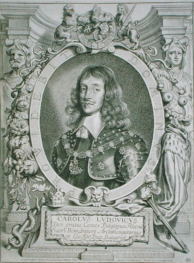 Charles Louis (1617-80) Palatine Elector, 