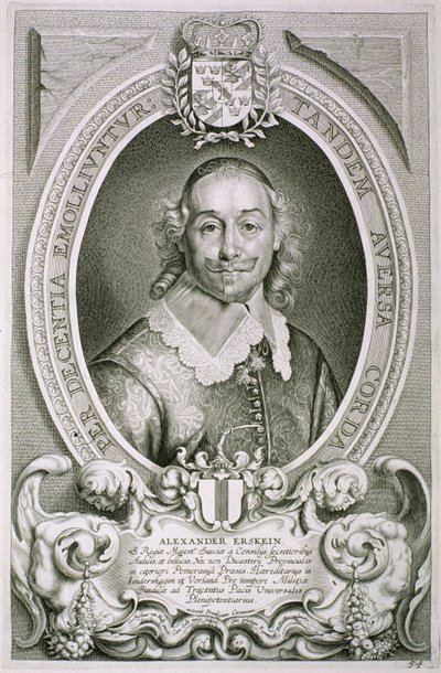 Alexander Erskein (d.1656), Cornelis Galle tarafından oyulmuş 