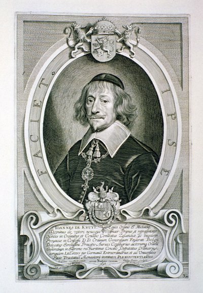 Johann van Knuyt (1587-1654), Paulus Pontius (1603-58) tarafından oyulmuş 
