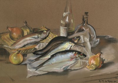 Ringa balığı ve Mezgit by Anthea Durose