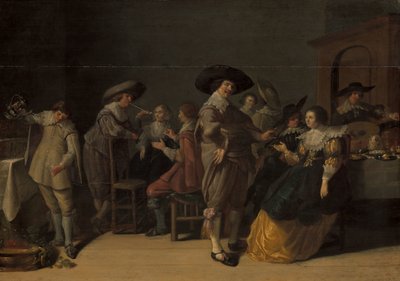 Bir Odada Seçkin Şirket by Anthonie Palamedesz (manner of)