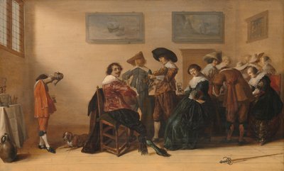 Bir Odada Neşeli Şirket by Anthonie Palamedesz