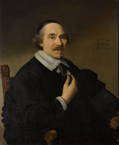 Bir Adamın Portresi, muhtemelen Pieter Anthonisz van Bronckhorst (1588-1661) by Anthonie Palamedesz