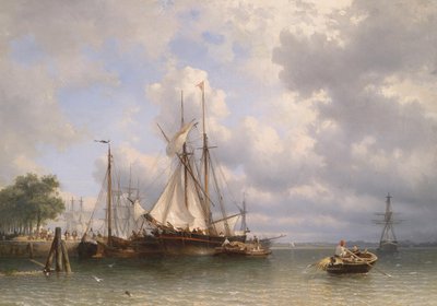 Limanda yelkenli gemiler by Anthonie Waldorp