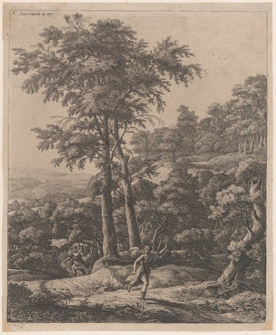 Apollon ve Daphne, 17. yüzyıl. by Anthonie Waterloo