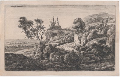 Dereye Giden Yollar, 17. yüzyıl. by Anthonie Waterloo