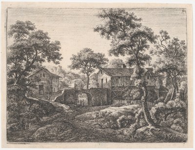 Geçit, 17. yüzyıl. by Anthonie Waterloo