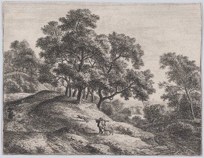Tavşan Avcısı, 17. yüzyıl. by Anthonie Waterloo