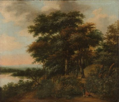 Ormanlık Peyzaj by Anthonie Waterloo