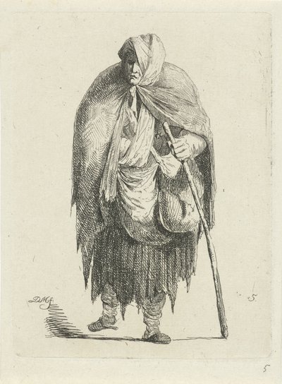 paçavra kadın by Anthonie Willem Hendrik Nolthenius de Man