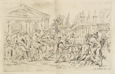 Dans eden perilerle satir Bacchanals (dizi adı) by Anthonie de Winter
