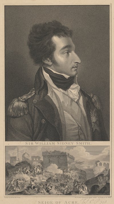 Amiral William Sidney Smith ve Acre Kuşatması by Anthony Cardon