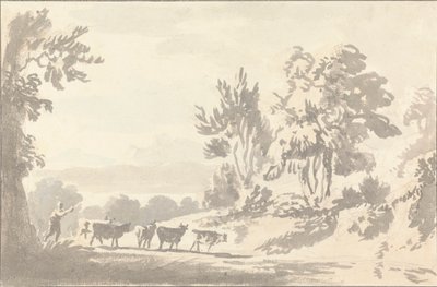 Sığır süren çoban by Anthony Devis
