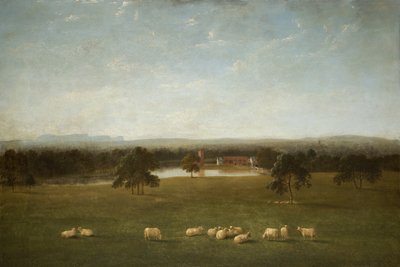 Tabley: Parktan Eski Salon by Anthony Devis