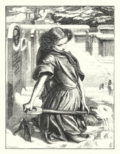 Küçük Yaslı (gravür) by Anthony Frederick Augustus (after) Sandys