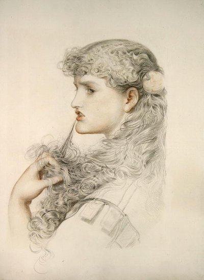 gururlu Maisie by Anthony Frederick Augustus Sandys