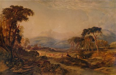 Loch Huşu, 1850, 1935 by Anthony Vandyke Copley Fielding