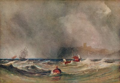 Whitby açıklarında fırtına, 1851, 1930. by Anthony Vandyke Copley Fielding