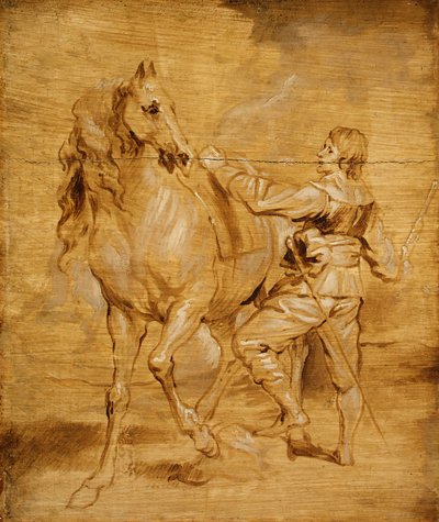 At Binen Bir Adam, yak. 1630. by Anthony van Dyck