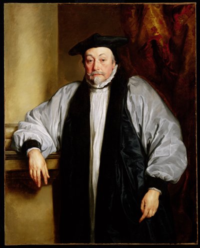 Başpiskopos Laud (1573-1645) c.1635-37 (ve detay 62514) by Anthony van Dyck