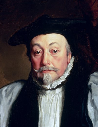 Başpiskopos William Laud (1573-1645) c.1635-37 (62513 detayı) by Anthony van Dyck
