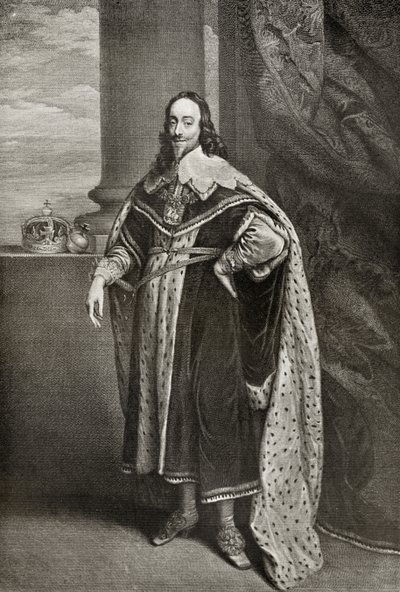 Charles I, Sir Robert Stange tarafından oyulmuş, Alfred Whitman