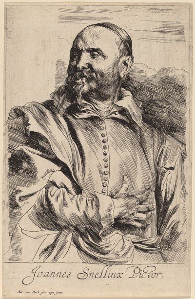 Jan Snellinx, muhtemelen 16261641. by Anthony van Dyck