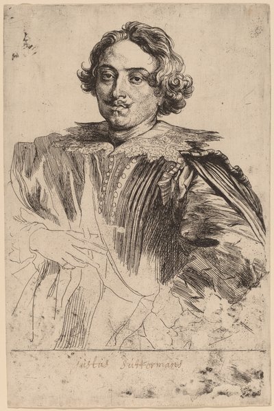 Justus Suttermans, muhtemelen 16261641. by Anthony van Dyck