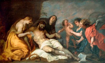 ""Lamentation sur la mort du christ"" (Mesih Üzerine Ağıt) Peinture d