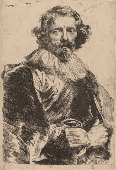 Lucas Vorsterman, muhtemelen 16261641. by Anthony van Dyck