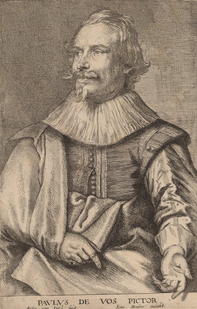 Paul de Vos, muhtemelen 16261641. by Anthony van Dyck