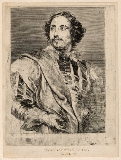 Paul Pontius by Anthony van Dyck