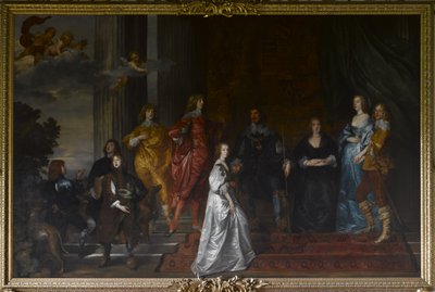 Philip Herbert (1584-1650), Pembroke 4. Kontu ve ailesi by Anthony van Dyck
