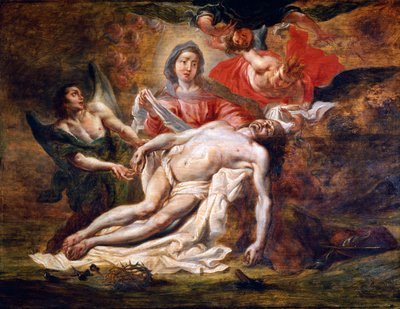 Pieta, Anthony van Dyck (1599-1641) tarafından by Anthony van Dyck
