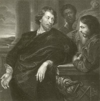 Portrait of Rubens  by Anthony van Dyck