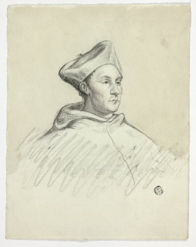 Bir Kardinalin Portresi by Anthony van Dyck
