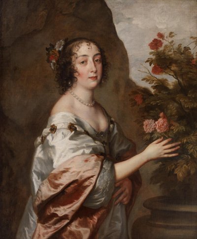 Bir Bayan Portresi by Anthony van Dyck