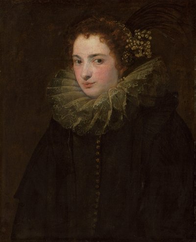 Bilinmeyen bir kadın portresi by Anthony van Dyck